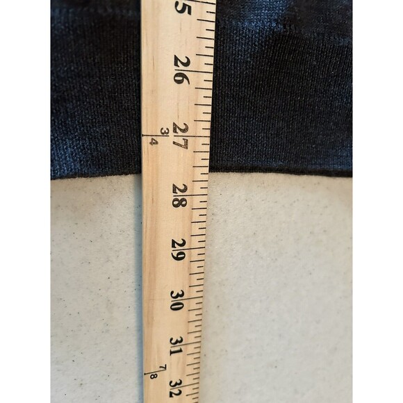 Black And Brown Brand Collared Sweater Mens XL 100% Merino Wool Dark Gray - Picture 6 of 6